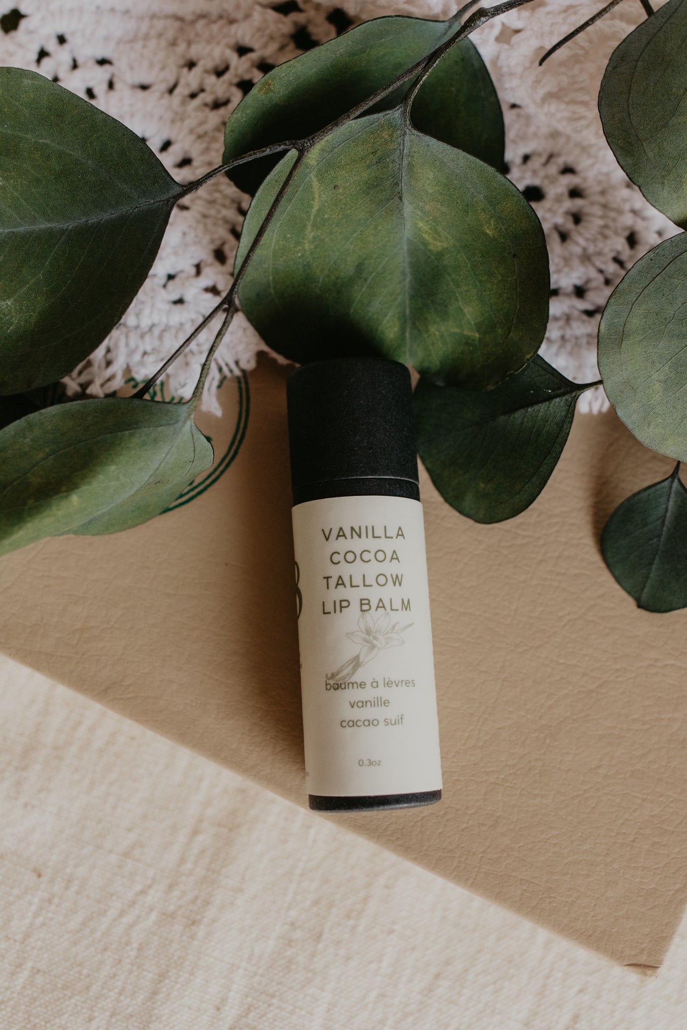 Vanilla Cocoa Tallow Lip Balm