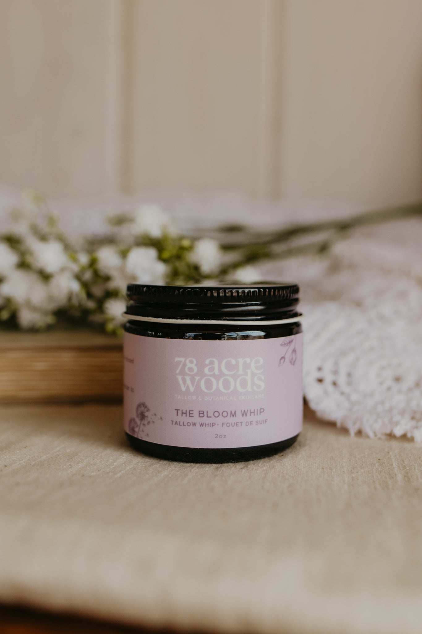 The Bloom- Floral Tallow Whip