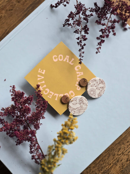 Floral Dangle Earrings