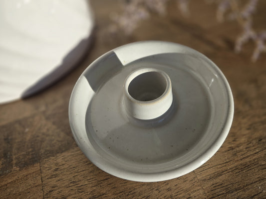 Speckled Taper Candle Holder