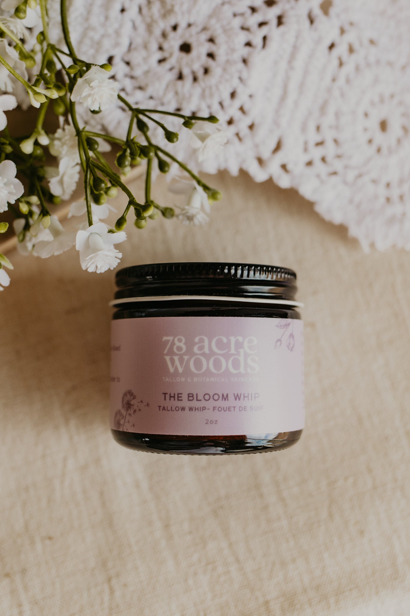 The Bloom- Floral Tallow Whip