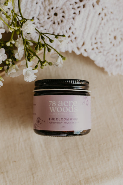 The Bloom- Floral Tallow Whip