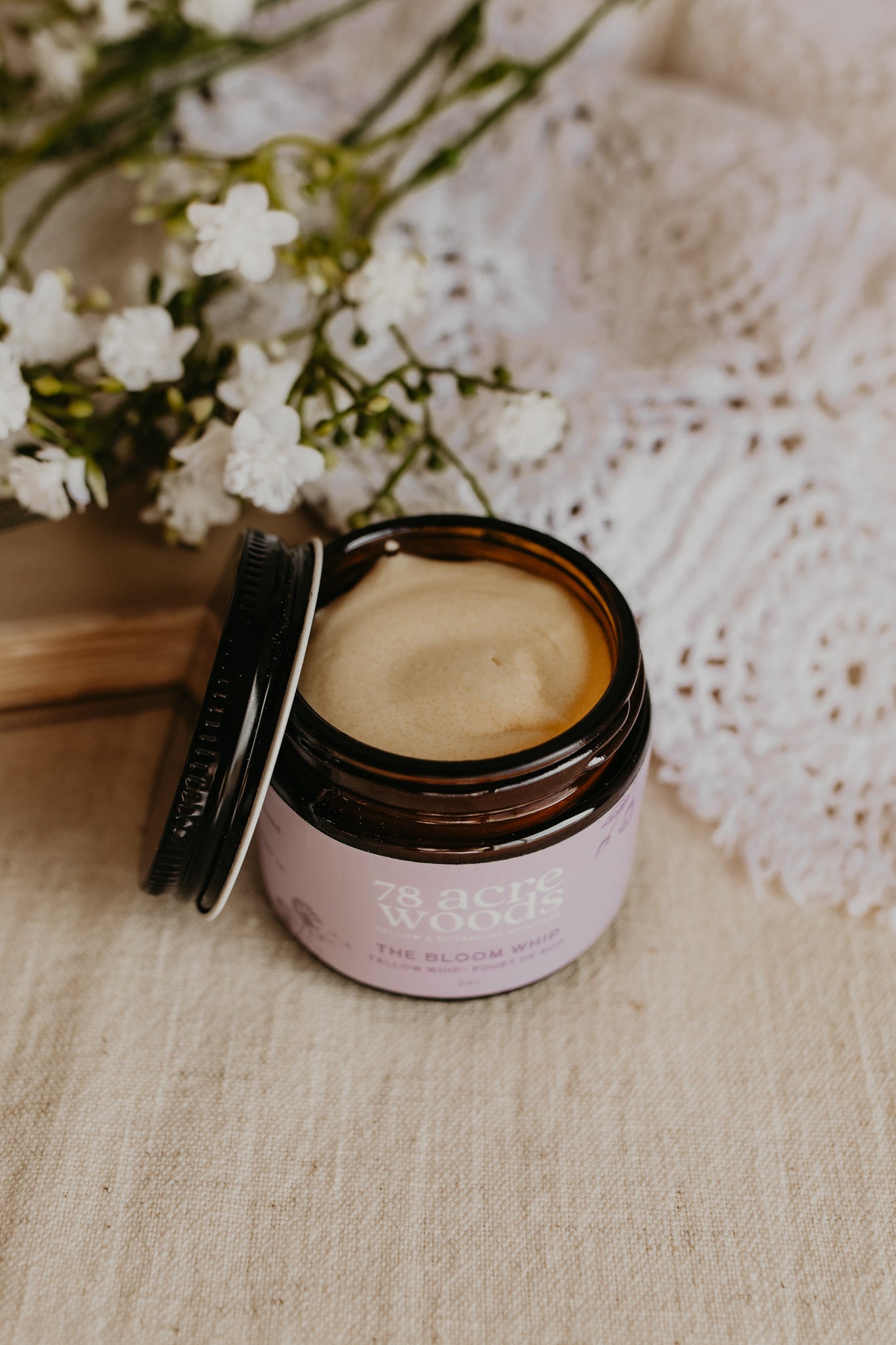 The Bloom- Floral Tallow Whip