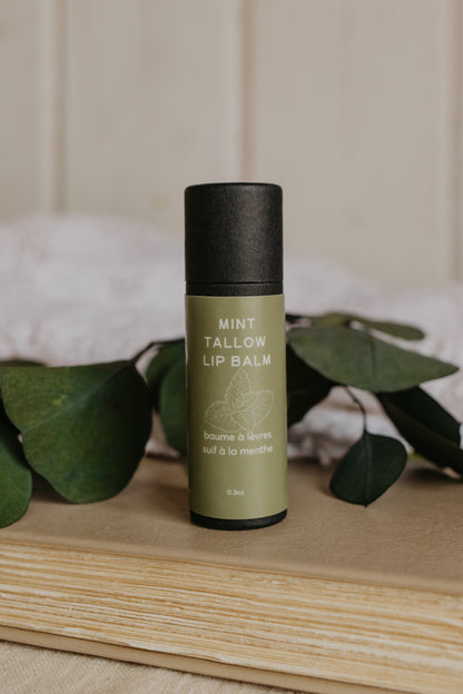 Mint Tallow Lip Balm