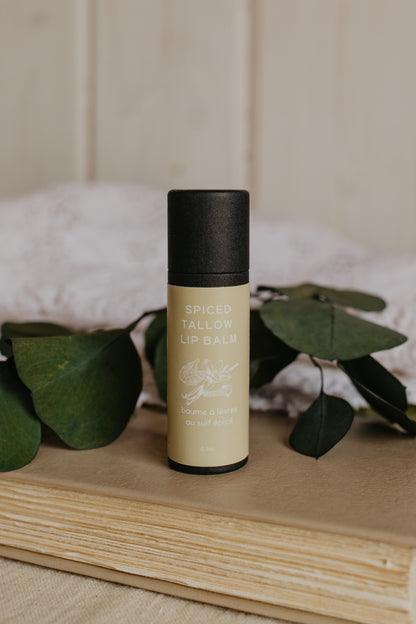 Spiced Tallow Lip Balm