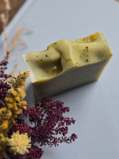 Dandelion and Nettle Tallow and Goat's Milk Soap