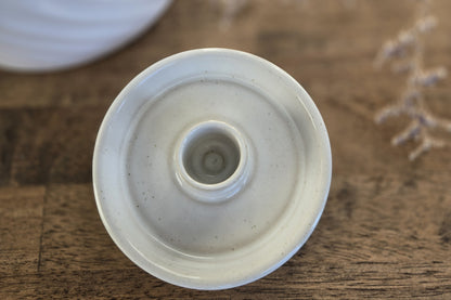Speckled Taper Candle Holder