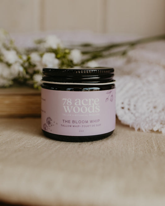 The Bloom- Floral Tallow Whip
