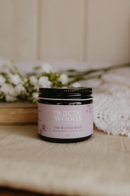 The Bloom- Floral Tallow Whip